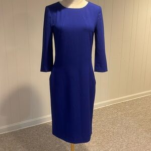 Cobalt blue MM Lafleur Sheath with pockets and belt loops in EUC